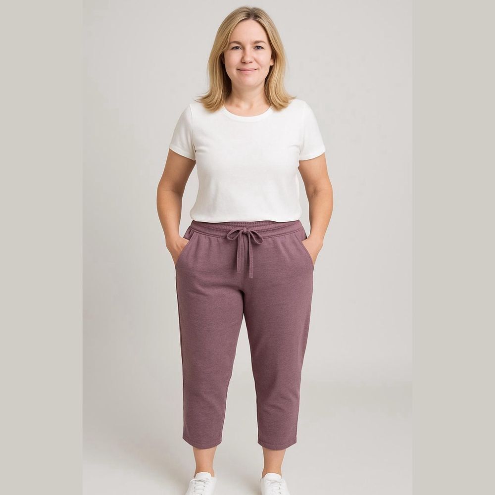 Eddie Bauer Capri Lounge Pants Cozy Small